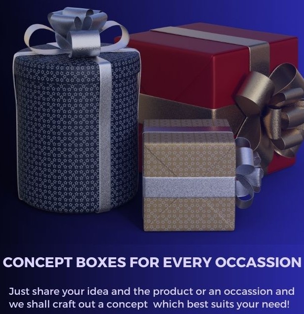 concept gift boxes